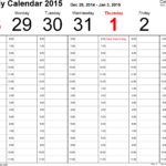Example Of 2016 Calendar Template Excel Inside 2016 Calendar Template Excel Letter