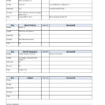 Example Of 4 Year College Plan Template Excel With 4 Year College Plan Template Excel Format