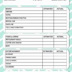 Example Of 50 30 20 Budget Excel Template With 50 30 20 Budget Excel Template Templates