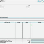 Example Of Cleaning Invoice Template Excel In Cleaning Invoice Template Excel Letter