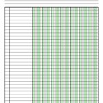 Example Of Columnar Pad Template For Excel And Columnar Pad Template For Excel For Free