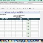 Example Of Excel Biweekly Timesheet Template With Formulas With Excel Biweekly Timesheet Template With Formulas Download For Free