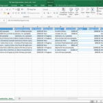 Example Of Excel Database Template Intended For Excel Database Template Download