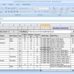 Example Of Excel Genealogy Template For Excel Genealogy Template Free Download