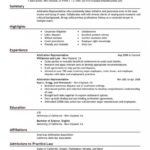 Example Of Excellent Resume Example Inside Excellent Resume Example Form
