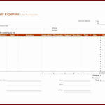 Example of Expense Reimbursement Form Template Excel throughout Expense Reimbursement Form Template Excel Download for Free
