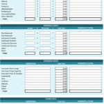 Example Of Food Cost Spreadsheet Excel With Food Cost Spreadsheet Excel Form