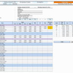Example Of Free Excel Construction Schedule Template Intended For Free Excel Construction Schedule Template Sample