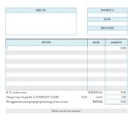Example Of Freelance Invoice Template Excel And Freelance Invoice Template Excel Free Download