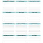 Example of Grocery List Template Excel throughout Grocery List Template Excel in Workshhet