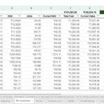 Example Of Investment Tracking Spreadsheet Excel With Investment Tracking Spreadsheet Excel Document