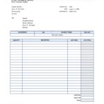 Example Of Invoice Template In Excel Format And Invoice Template In Excel Format For Free