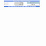 Example Of Npv Sensitivity Analysis Excel Template In Npv Sensitivity Analysis Excel Template In Spreadsheet