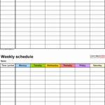 Example Of Production Schedule Template Excel With Production Schedule Template Excel Samples
