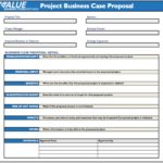 Example Of Project Business Case Template Excel In Project Business Case Template Excel Xls