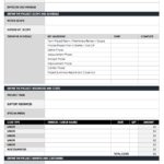 Example Of Project Charter Template Excel With Project Charter Template Excel Example