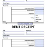 Example Of Receipt Template Excel Inside Receipt Template Excel Download