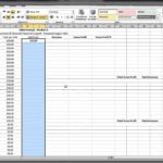Example Of Sales Forecast Excel Template With Sales Forecast Excel Template In Workshhet
