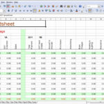 Example Of Sample Spreadsheet Data With Sample Spreadsheet Data Template