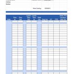 Example Of Self Calculating Timesheet Excel Template With Self Calculating Timesheet Excel Template Download For Free