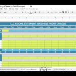 Example Of Self Employment Ledger Template Excel For Self Employment Ledger Template Excel Templates