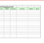 Example Of Trust Accounting Excel Template In Trust Accounting Excel Template Form