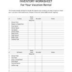 Example Of Vacation Rental Spreadsheet Inside Vacation Rental Spreadsheet Sample