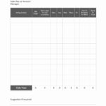 Example Of Weekly Sales Report Format In Excel And Weekly Sales Report Format In Excel Download