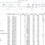Examples Of Adwords Report Template Excel Intended For Adwords Report Template Excel In Workshhet