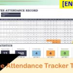 Examples Of Attendance Sheet Template Excel Intended For Attendance Sheet Template Excel In Excel