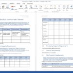 Examples Of Capacity Planning Template Excel To Capacity Planning Template Excel Sheet