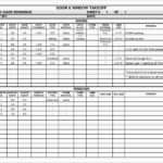 Examples Of Door Hardware Schedule Template Excel With Door Hardware Schedule Template Excel Templates
