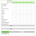 Examples Of Excel Business Expense Template And Excel Business Expense Template Format