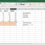 Examples Of Excel Spreadsheet Help And Excel Spreadsheet Help Letters