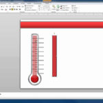 Examples Of Excel Thermometer Template Intended For Excel Thermometer Template Document