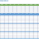 Examples Of Expense Log Template Excel Throughout Expense Log Template Excel Xlsx