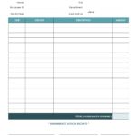 Examples Of Expense Report Template Excel And Expense Report Template Excel Sample