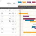 Examples Of Free Excel Gantt Chart Template Download Within Free Excel Gantt Chart Template Download In Spreadsheet