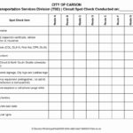 Examples Of Inspection Schedule Template Excel In Inspection Schedule Template Excel Format
