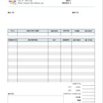 Examples Of Invoice Template In Excel Format Within Invoice Template In Excel Format Template