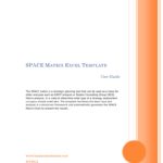 Examples Of Space Matrix Template Excel With Space Matrix Template Excel Sheet