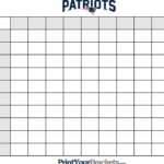 Examples Of Super Bowl Squares Template Excel In Super Bowl Squares Template Excel Samples
