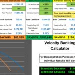 Examples Of Velocity Banking Spreadsheet With Velocity Banking Spreadsheet Xls