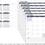 Free 2018 Monthly Calendar Template Excel Within 2018 Monthly Calendar Template Excel Examples