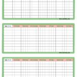 Free Chore Chart Template Excel with Chore Chart Template Excel in Excel