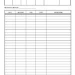 Free Columnar Pad Template For Excel Intended For Columnar Pad Template For Excel For Google Spreadsheet