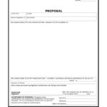 Free Contractor Proposal Template Excel For Contractor Proposal Template Excel Download