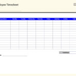 Free Daily Timesheet Excel Template Inside Daily Timesheet Excel Template Download