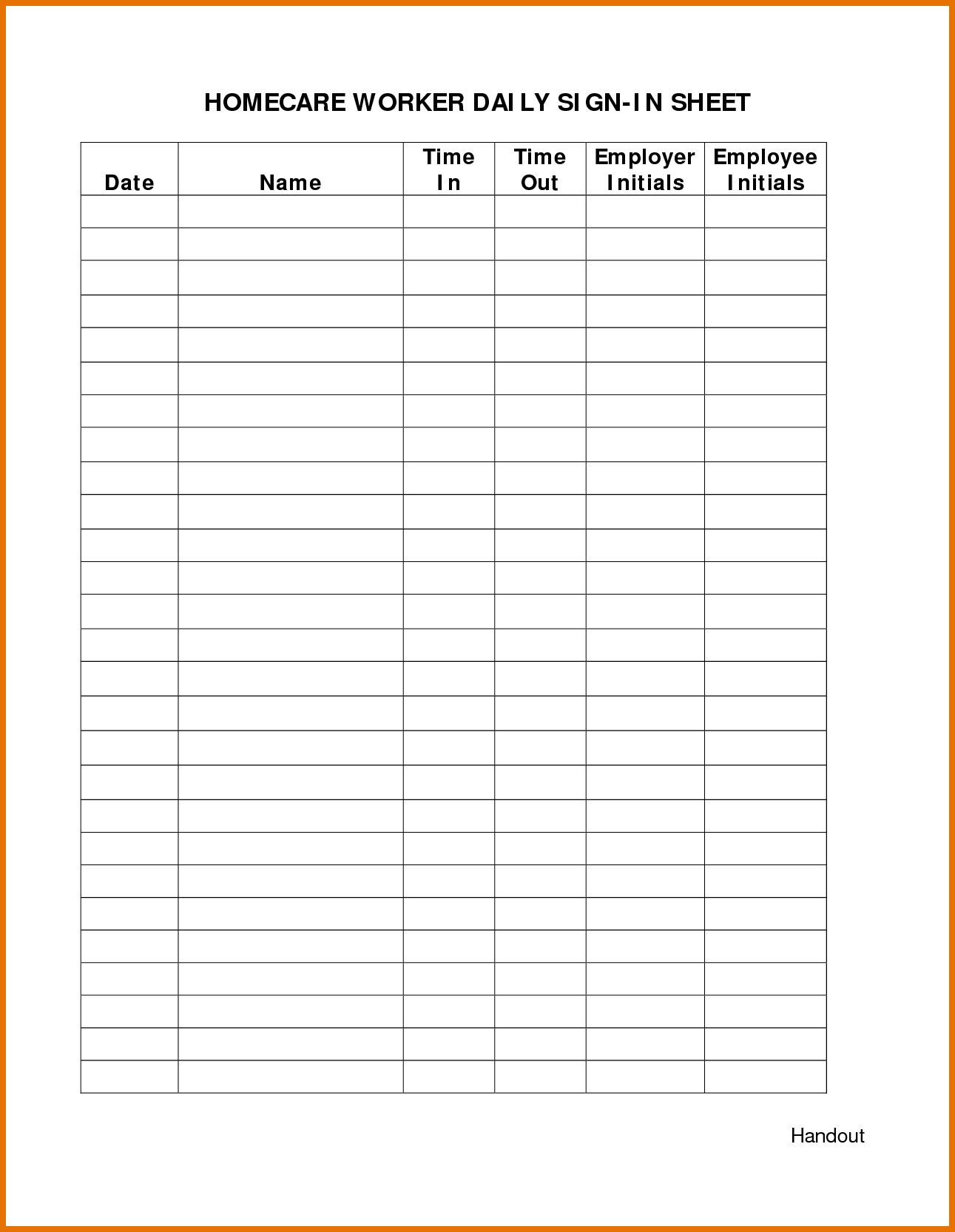 Free Employee Monthly Attendance Sheet Template Excel Within Employee Monthly Attendance Sheet Template Excel Letter