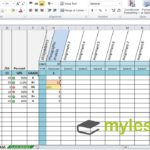 Free Excel Gradebook Template For Students Throughout Excel Gradebook Template For Students Document